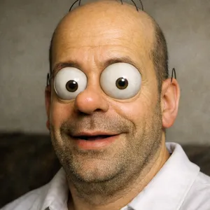 A famous cartoon character (e.g. Homer Simpson) rendered fully photorealistically as if a real human being, accurately preserving recognizable facial features and proportions - OpenAI GPT Image 1.5