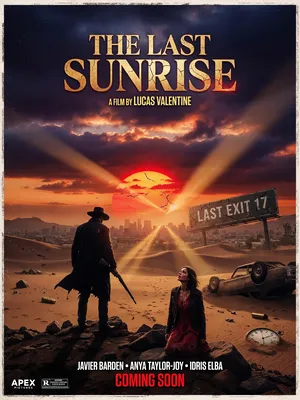 A movie poster for a fictional film titled 