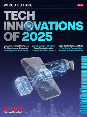 A technology magazine cover featuring the headline 