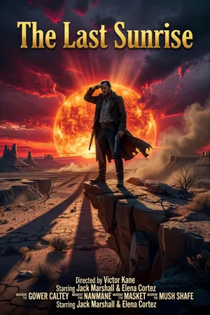 A movie poster for a fictional film titled 