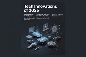 A technology magazine cover featuring the headline 
